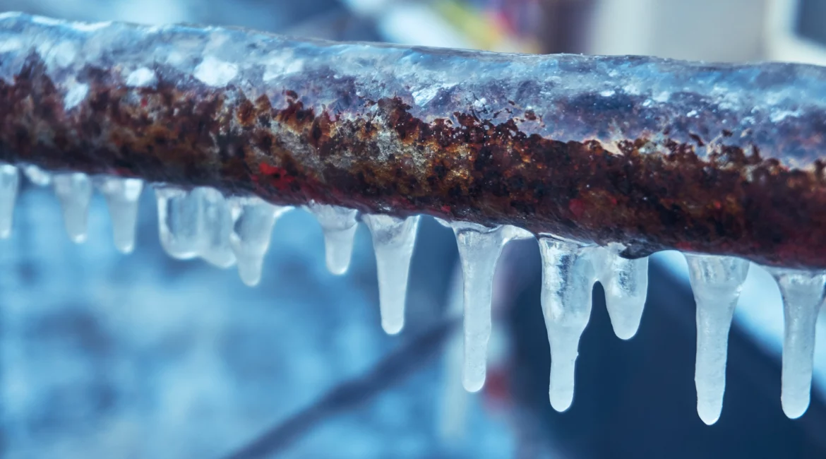 Frozen Pipe during Winter